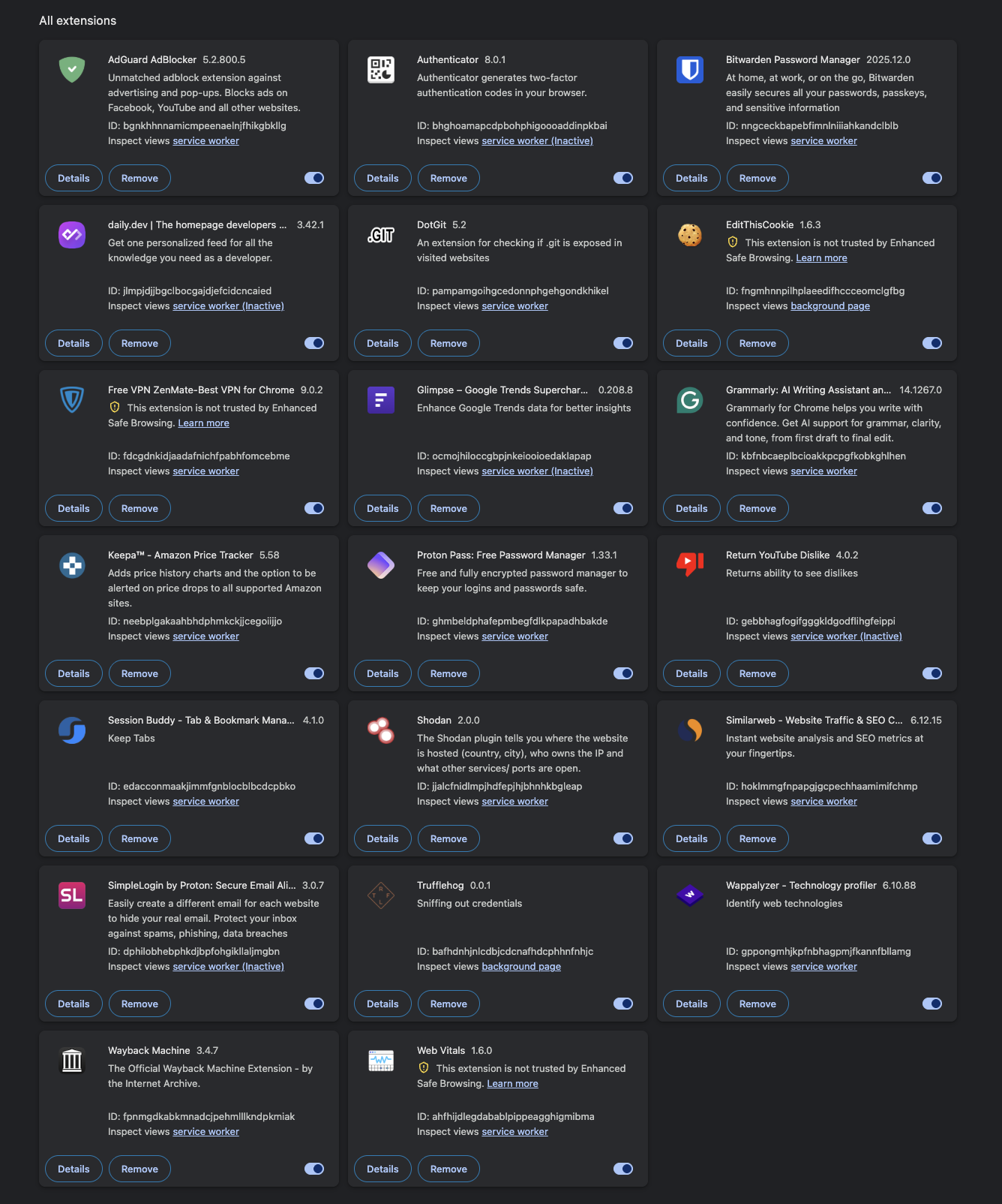 My Extension Arsenal - Part 2