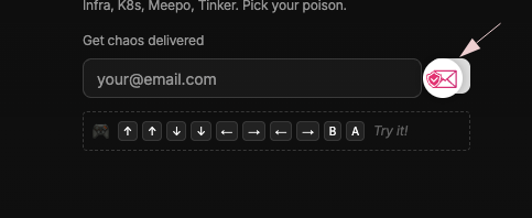 SimpleLogin browser extension creating an alias on a website